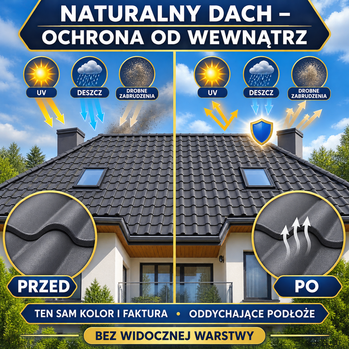 ESANDOL pro line protective coating roof