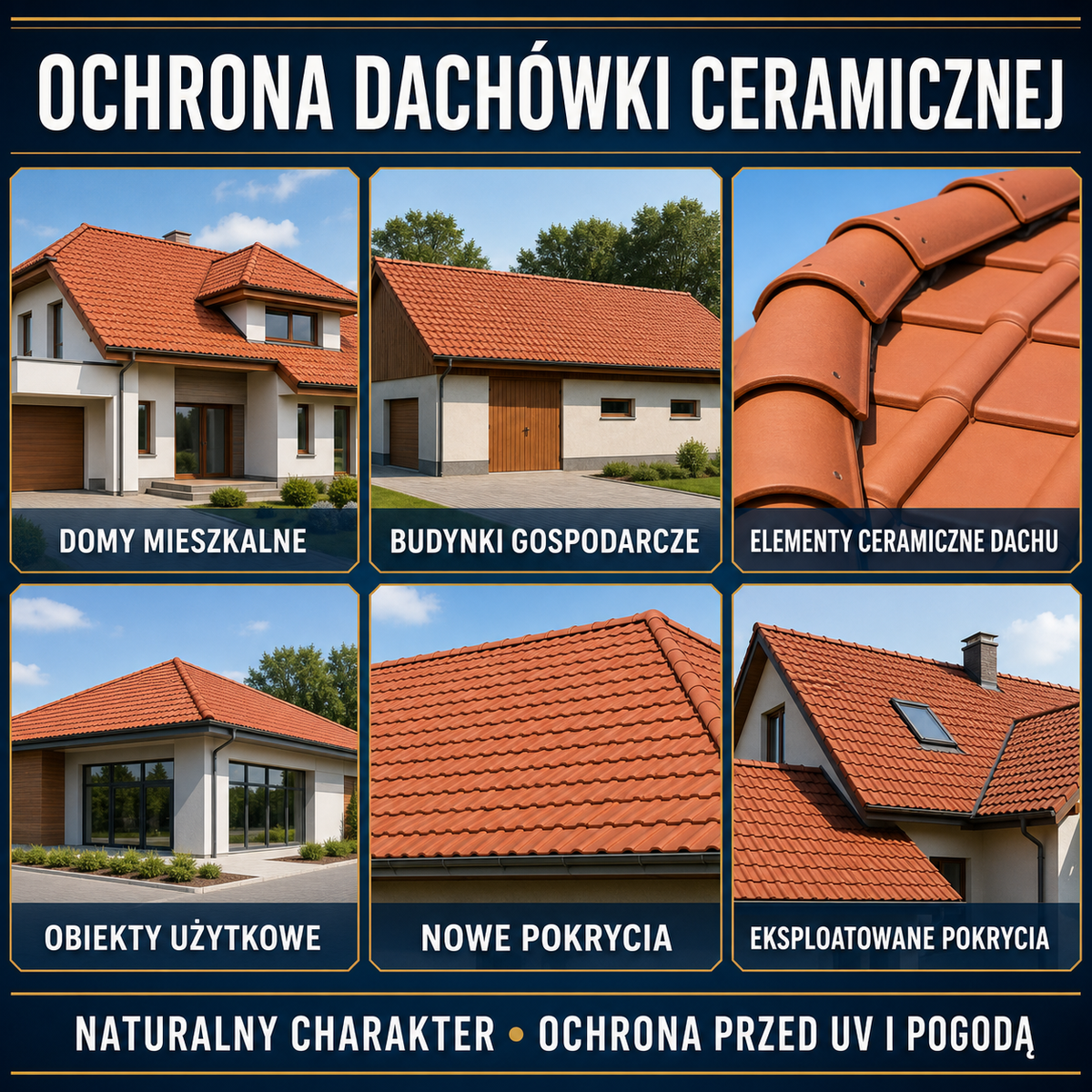 ESANDOL pro line protective coating ceramic roof tile