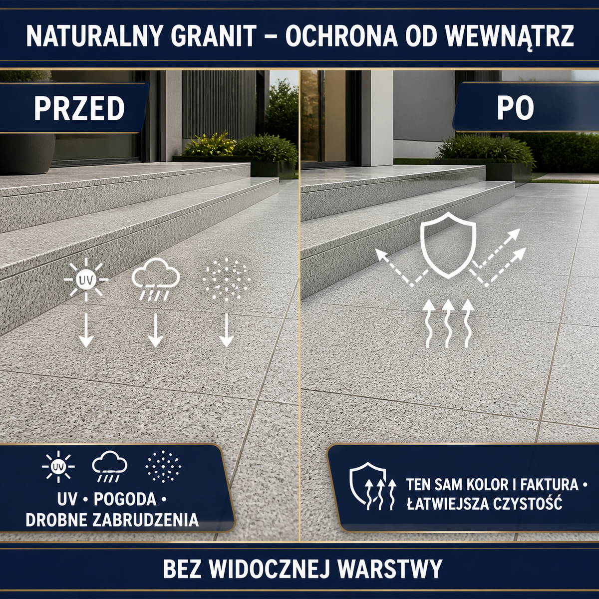 ESANDOL pro line protective coating granite