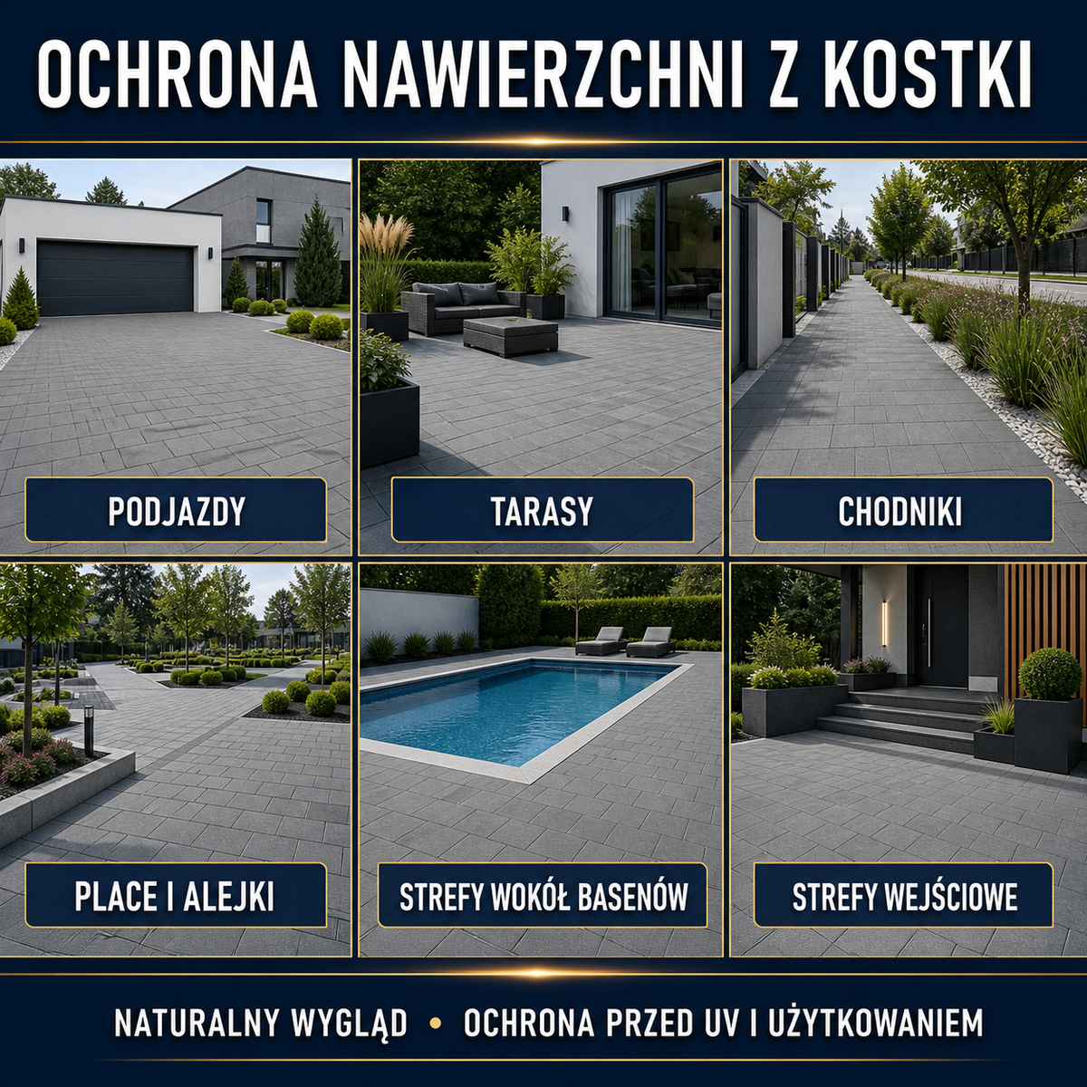 ESANDOL pro line protective coating paving blocks
