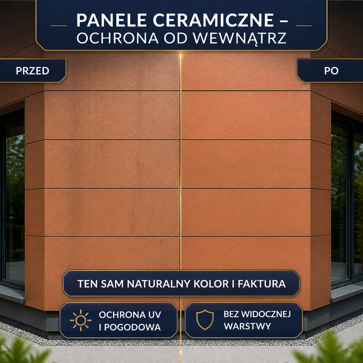 ESANDOL pro line protective coating ceramic panels