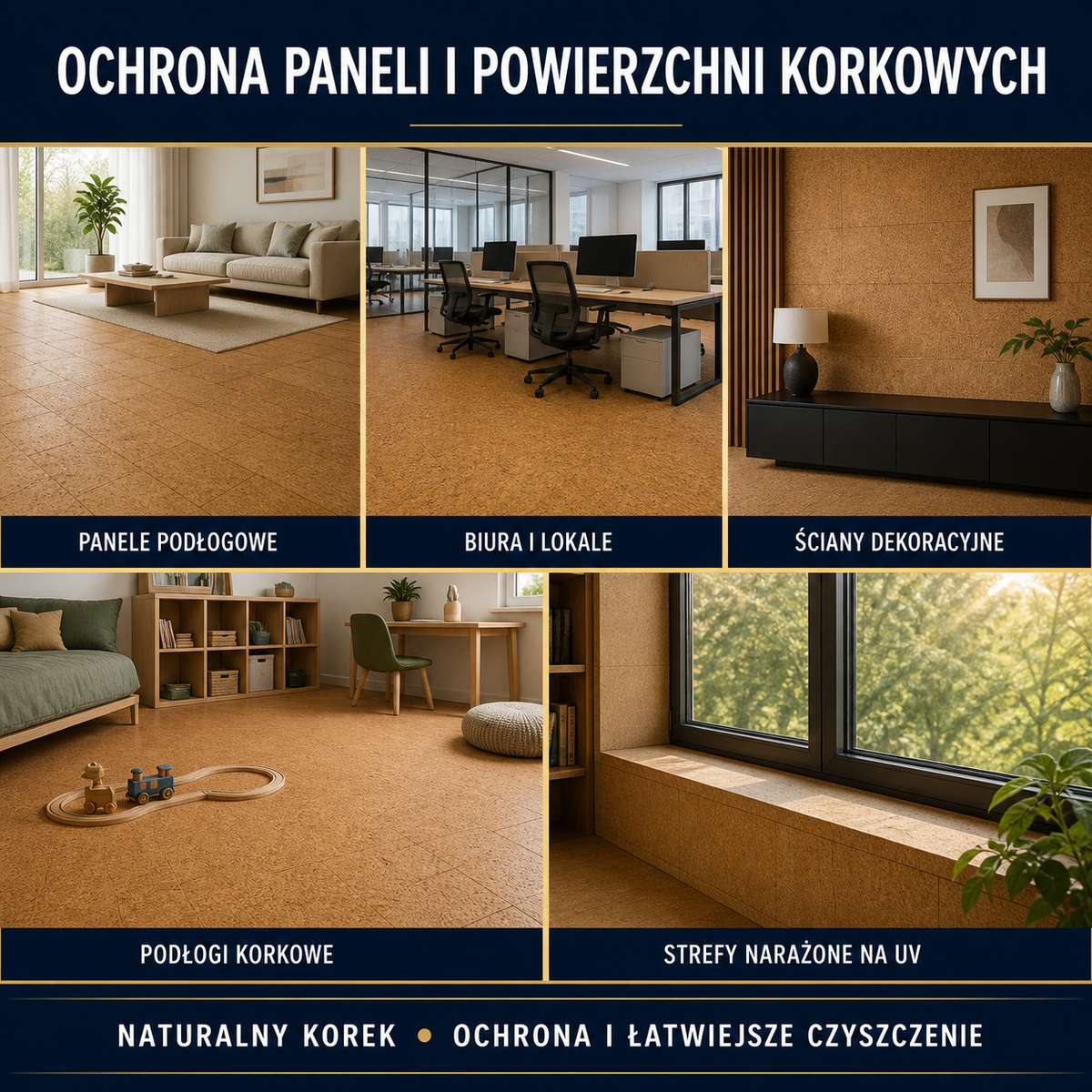 ESANDOL pro line protective coating cork panels
