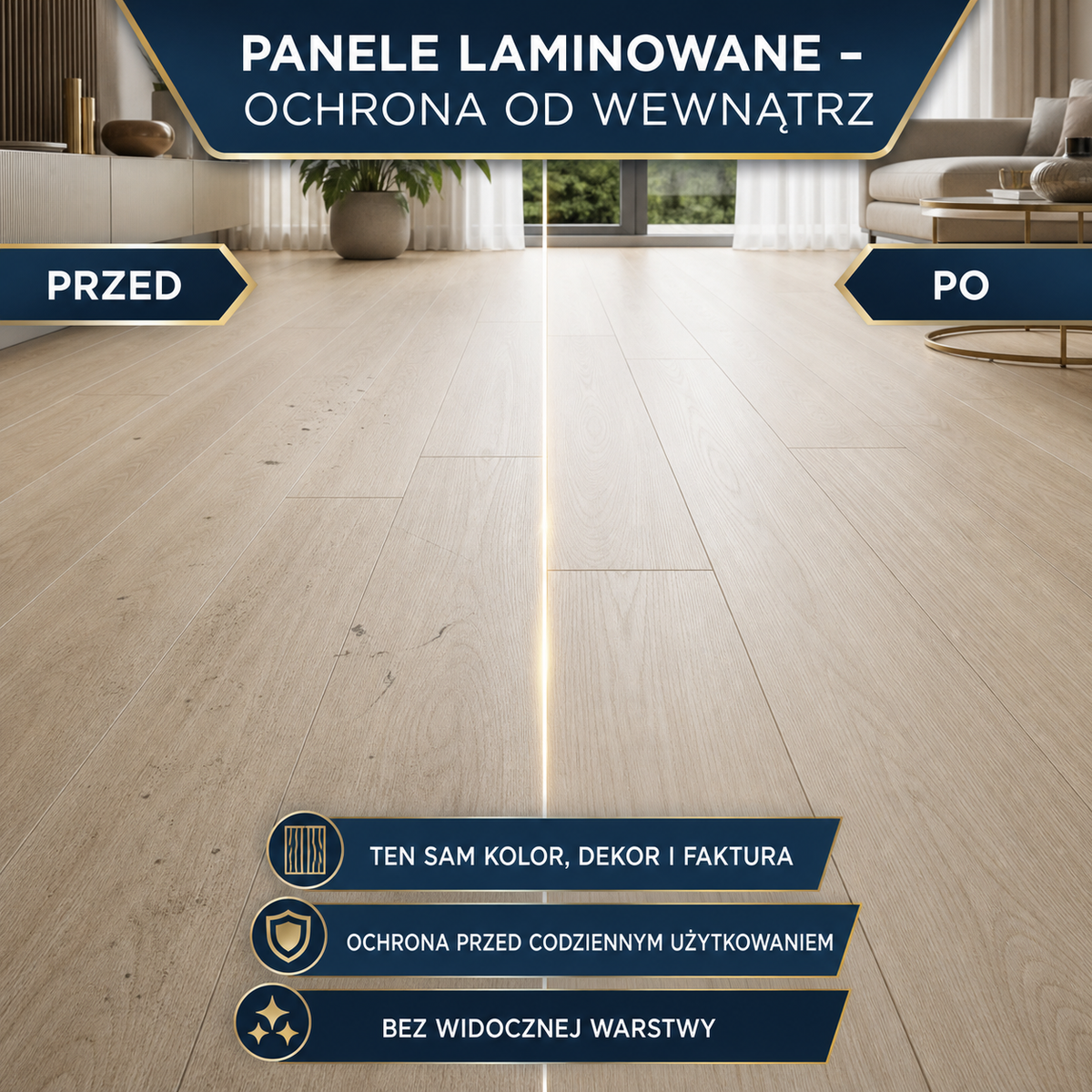 ESANDOL pro line protective coating laminated panels