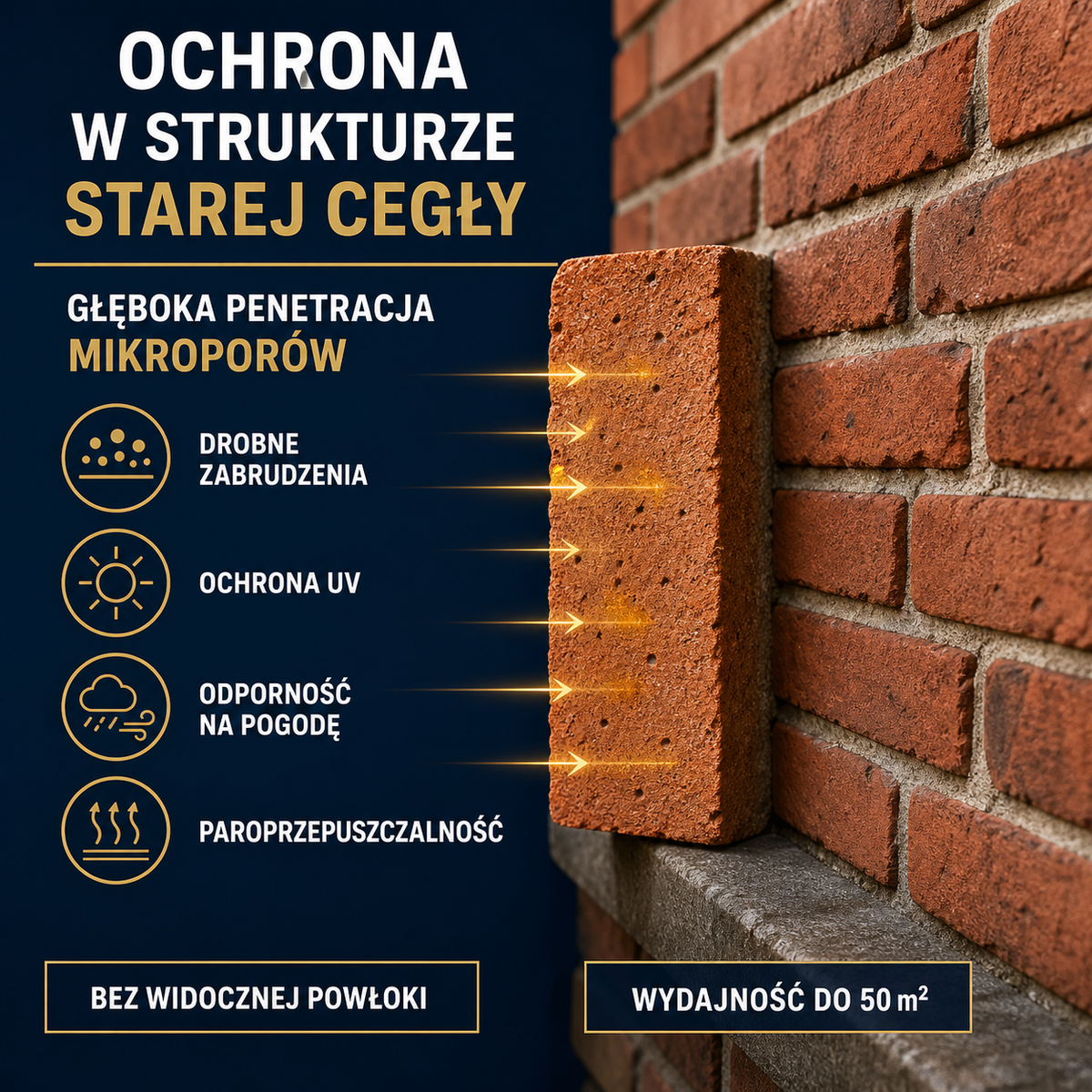 ESANDOL pro line protective coating old brick