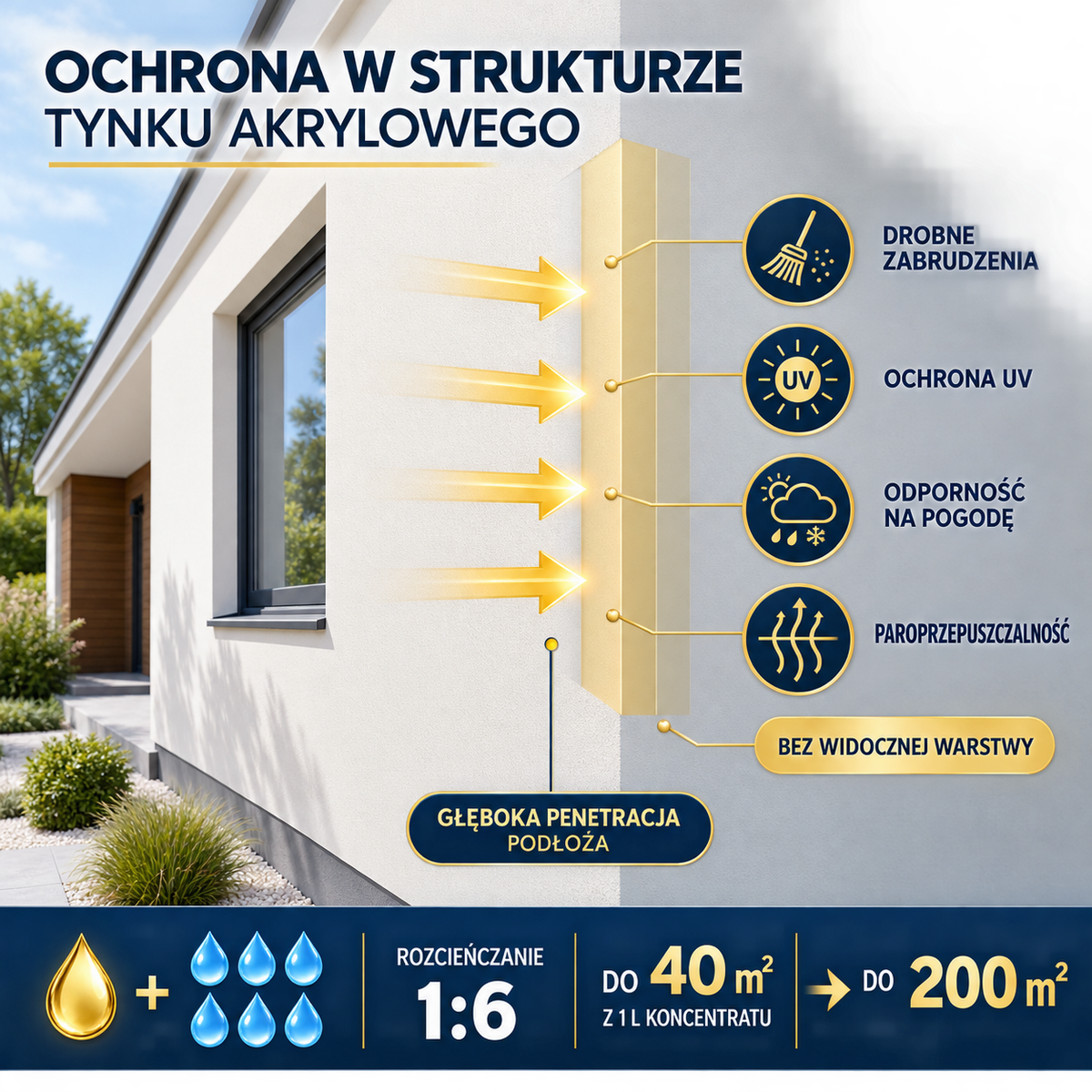 ESANDOL pro line protective coating acrylic plaster