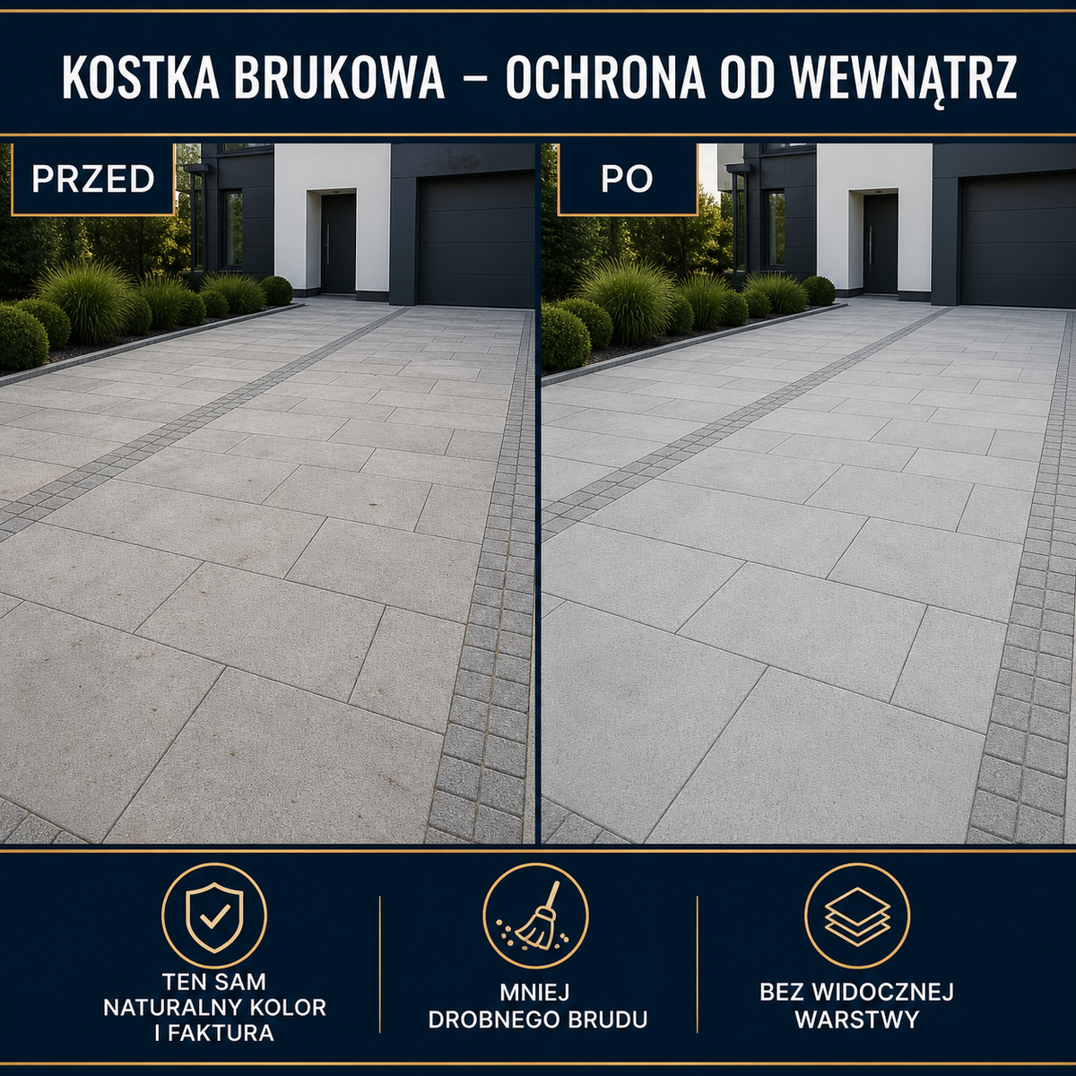 ESANDOL pro line polymer coating paving blocks