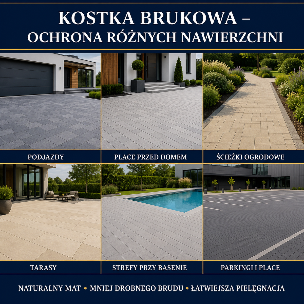 ESANDOL pro line polymer coating paving blocks
