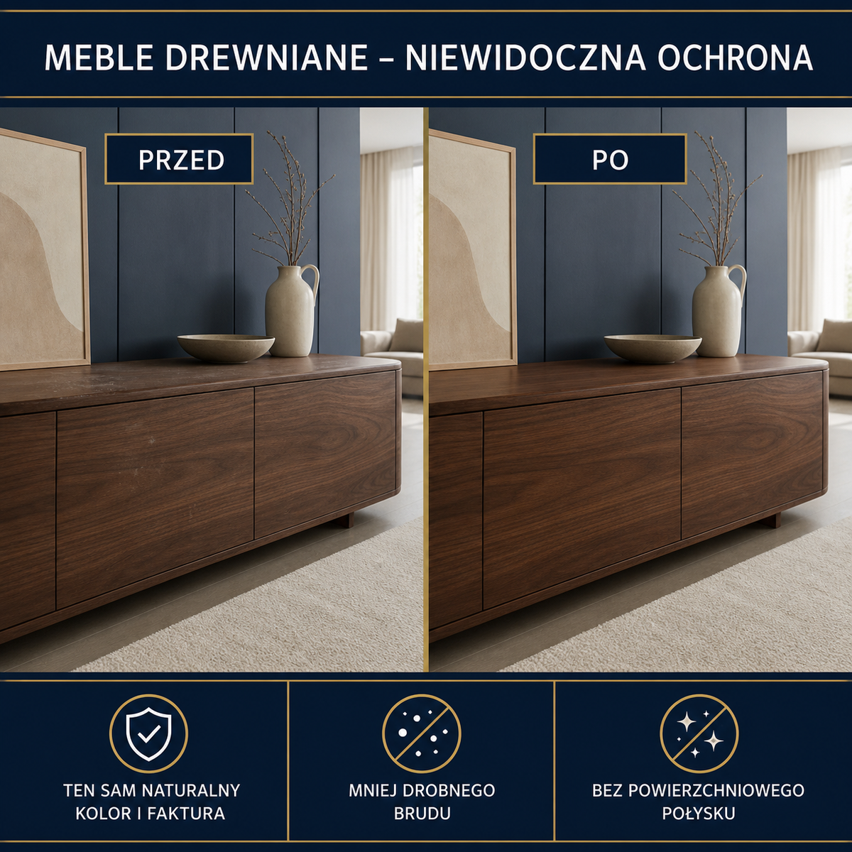 ESANDOL pro line wax coating for wooden furniture