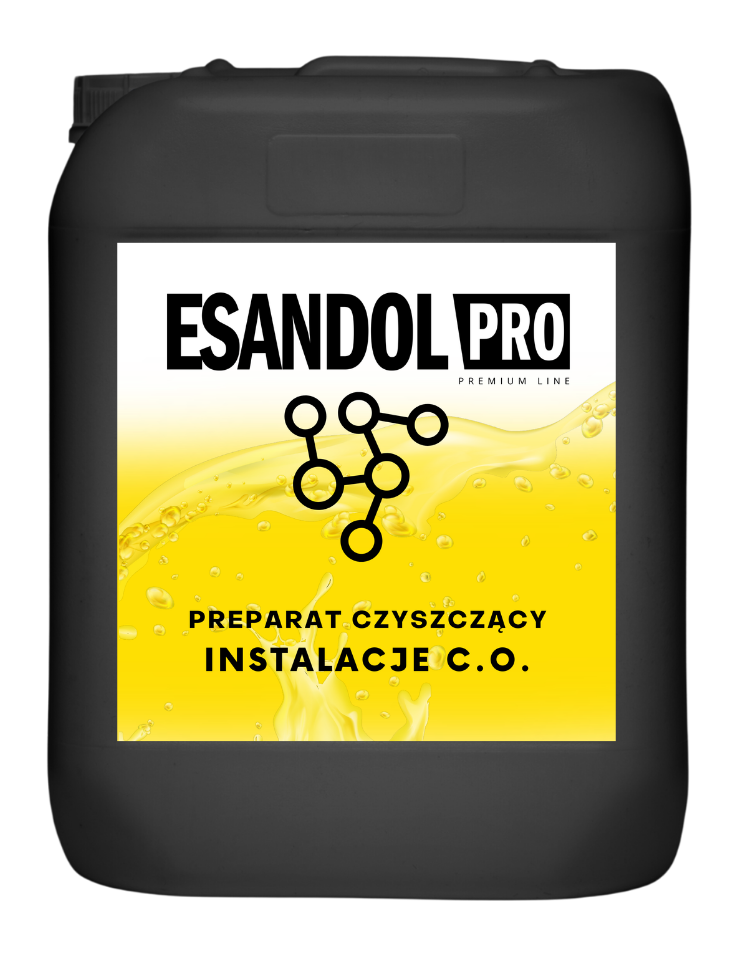 ESANDOL pro line cleaning agent for central heating systems