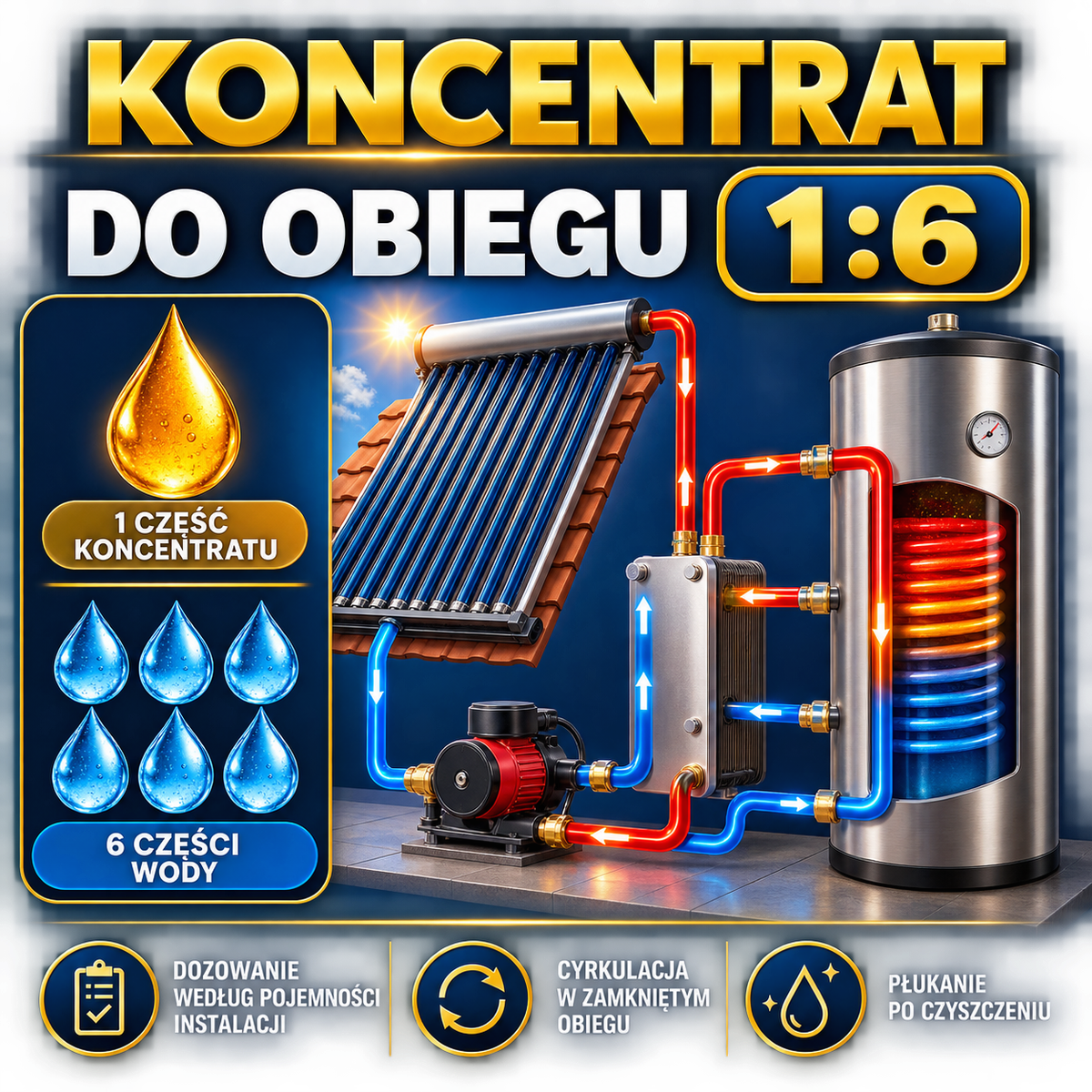 ESANDOL pro line cleaning agent for solar systems
