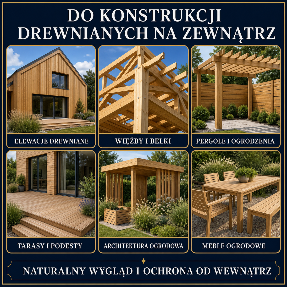 ESANDOL pro polymer coating wooden structures