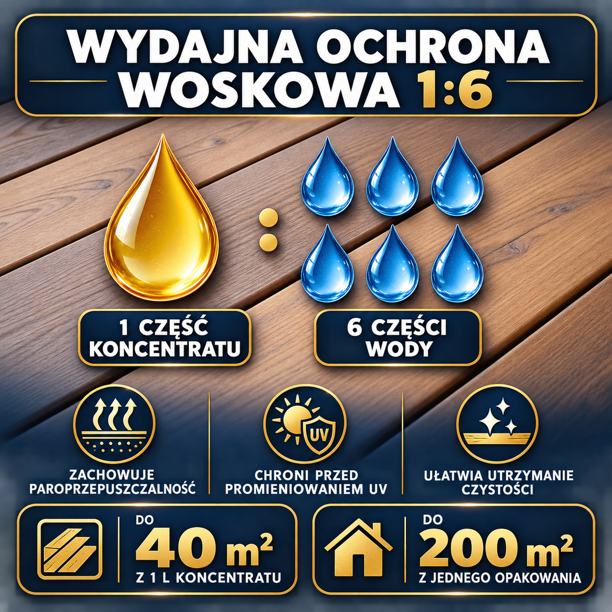 ESANDOL pro wax coating wooden structures