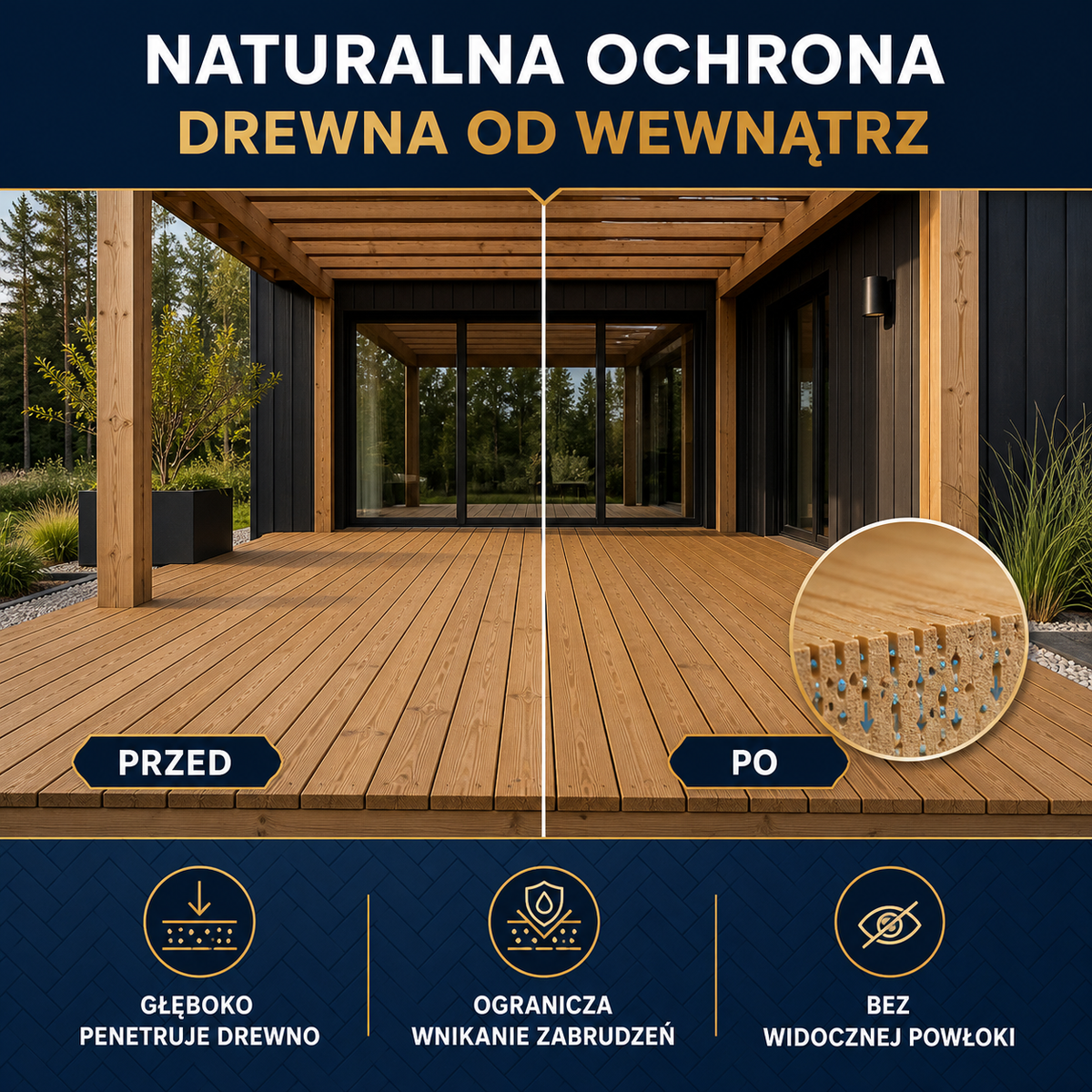 ESANDOL pro wax coating wooden structures