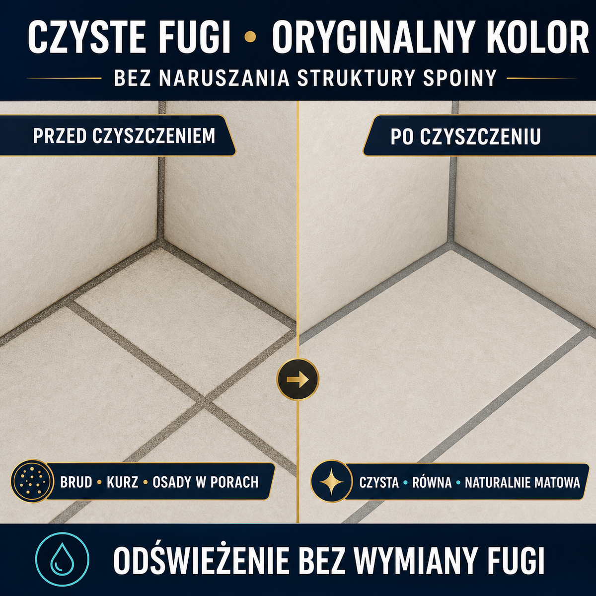 HYDROPROX grout cleaning