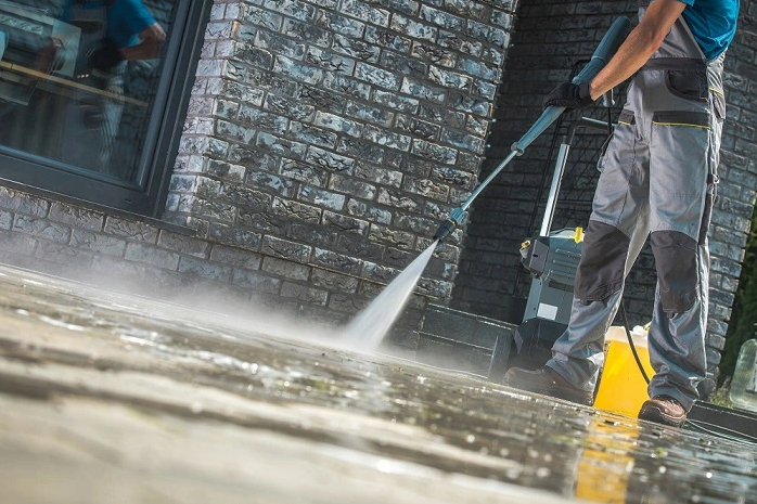 HYDROPROX paving stone cleaning