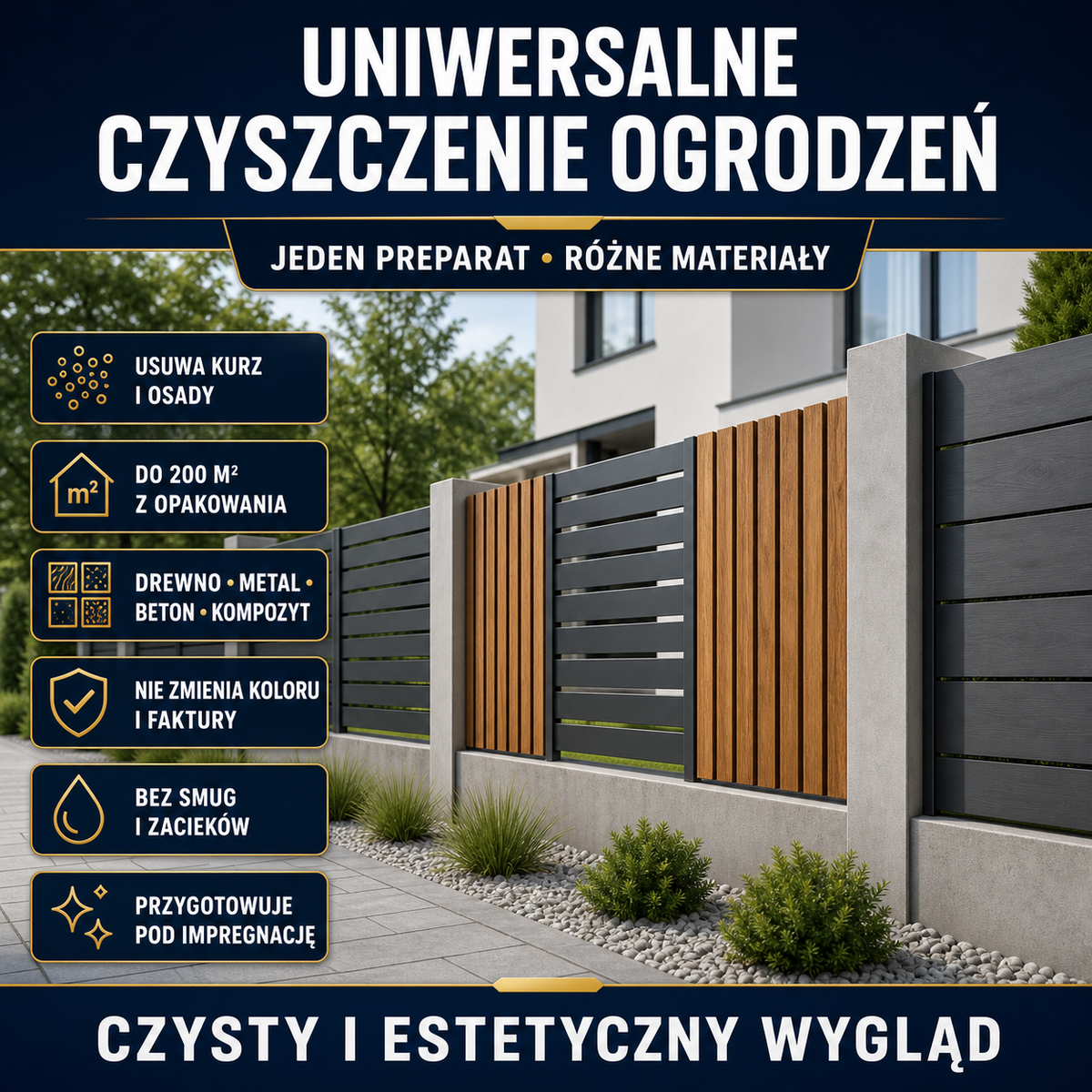 HYDROPROX fence cleaning