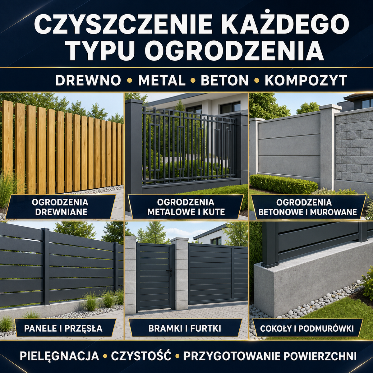 HYDROPROX fence cleaning