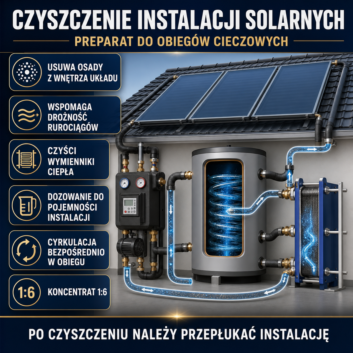 HYDROPROX solar system cleaning