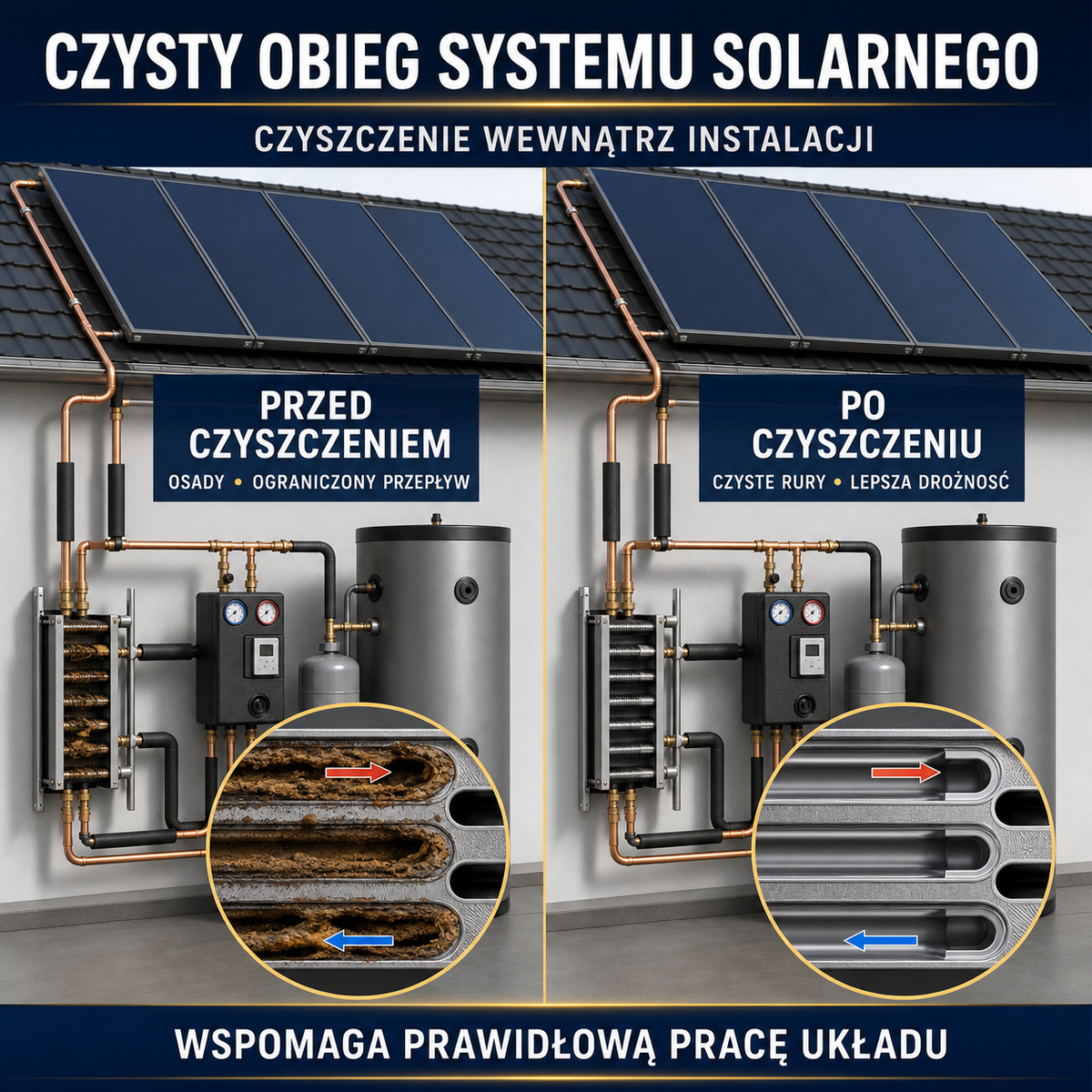 HYDROPROX solar system cleaning