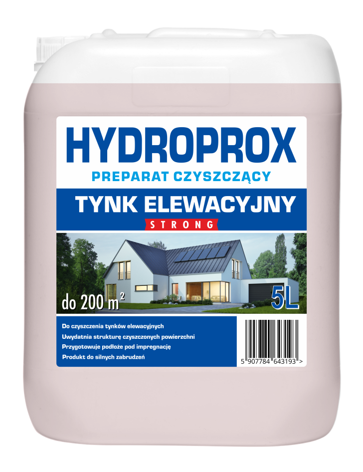 HYDROPROX facade plaster cleaning