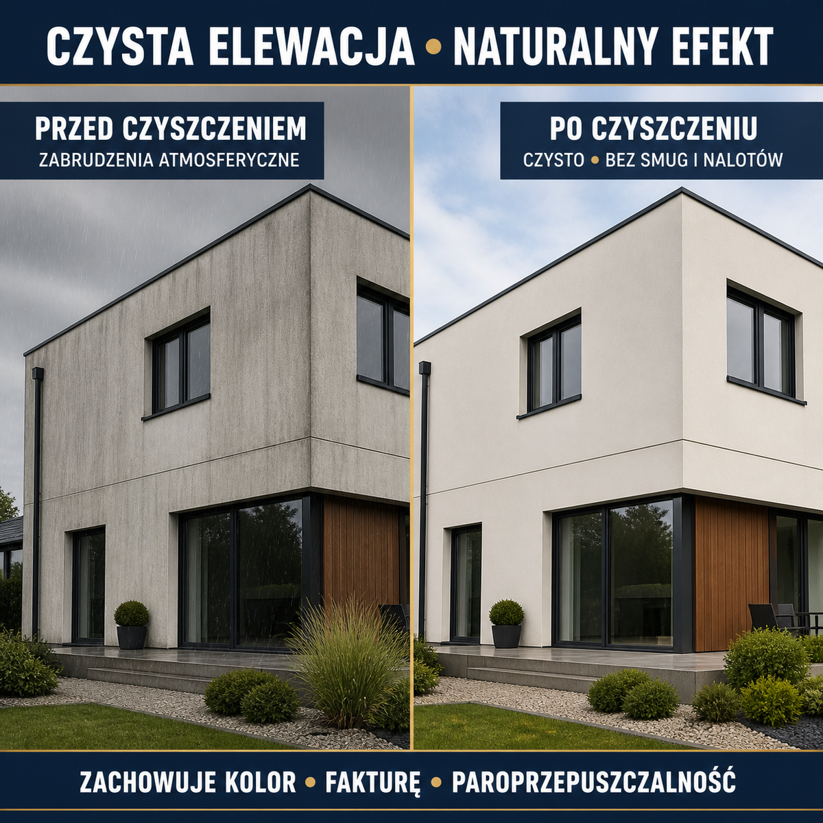 HYDROPROX facade plaster cleaning