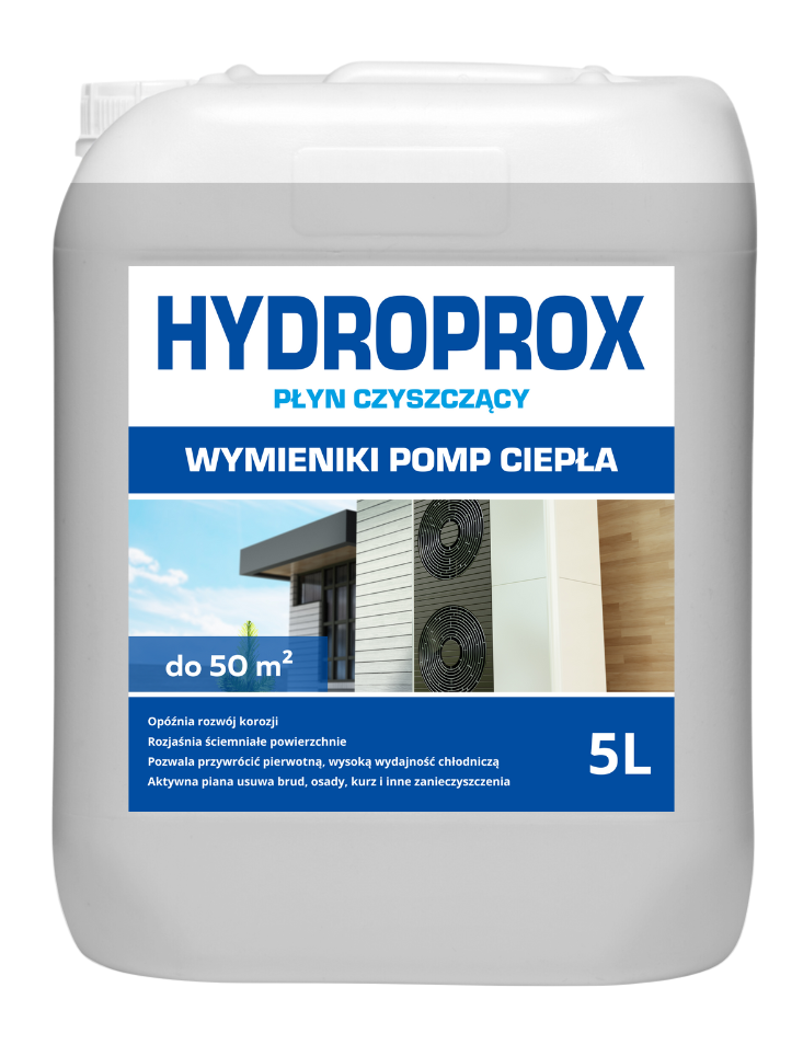HYDROPROX heat pump exchanger cleaning