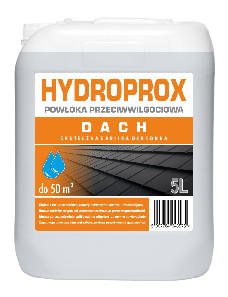 HYDROPROX anti-moisture impregnant roof