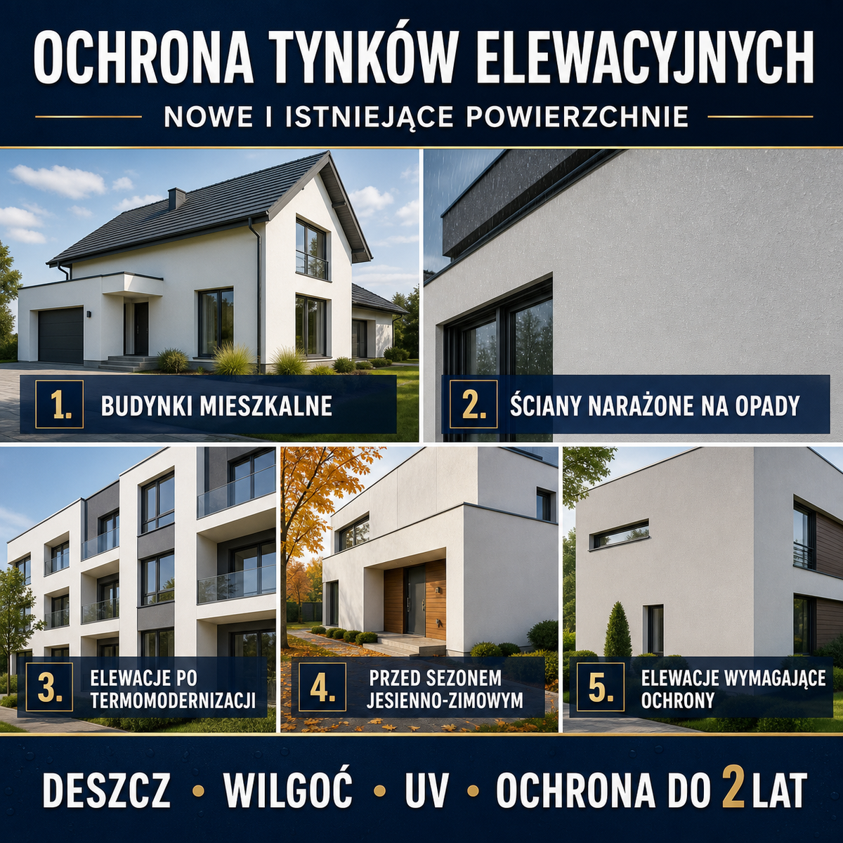 HYDROPROX anti-moisture impregnant facade plaster