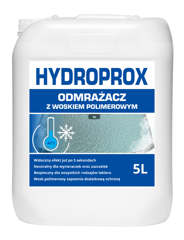 HYDROPROX windscreen de-icer with polymer wax -40°C