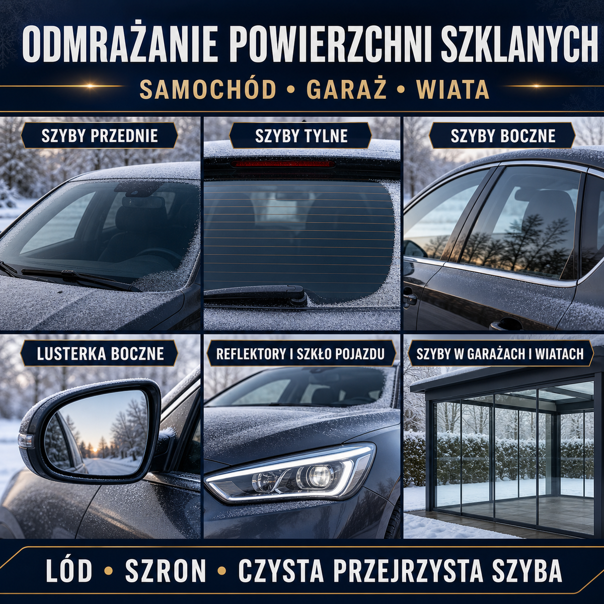 HYDROPROX windscreen de-icer with polymer wax -40°C