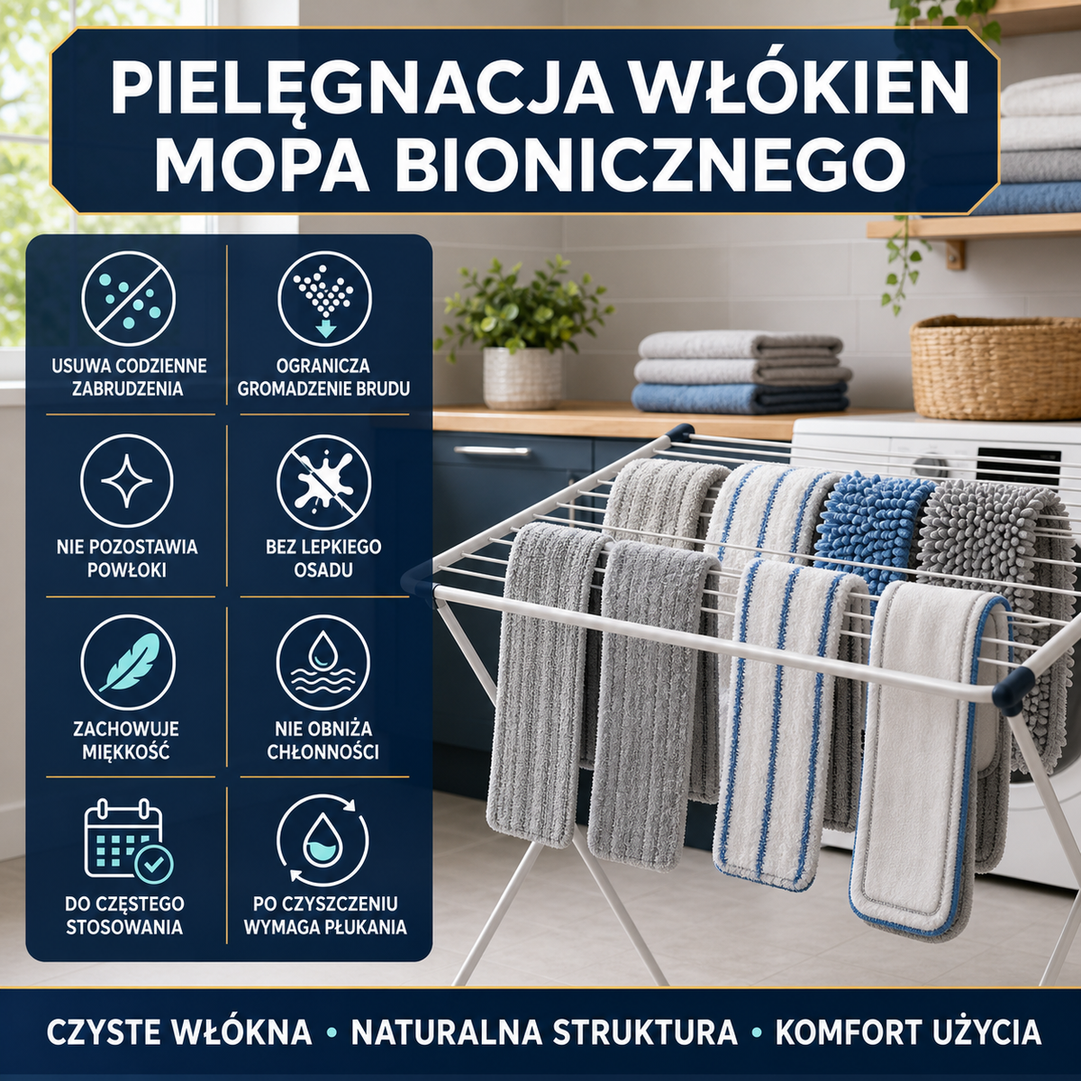 HYDROPROX cleaning fluid bionic mops