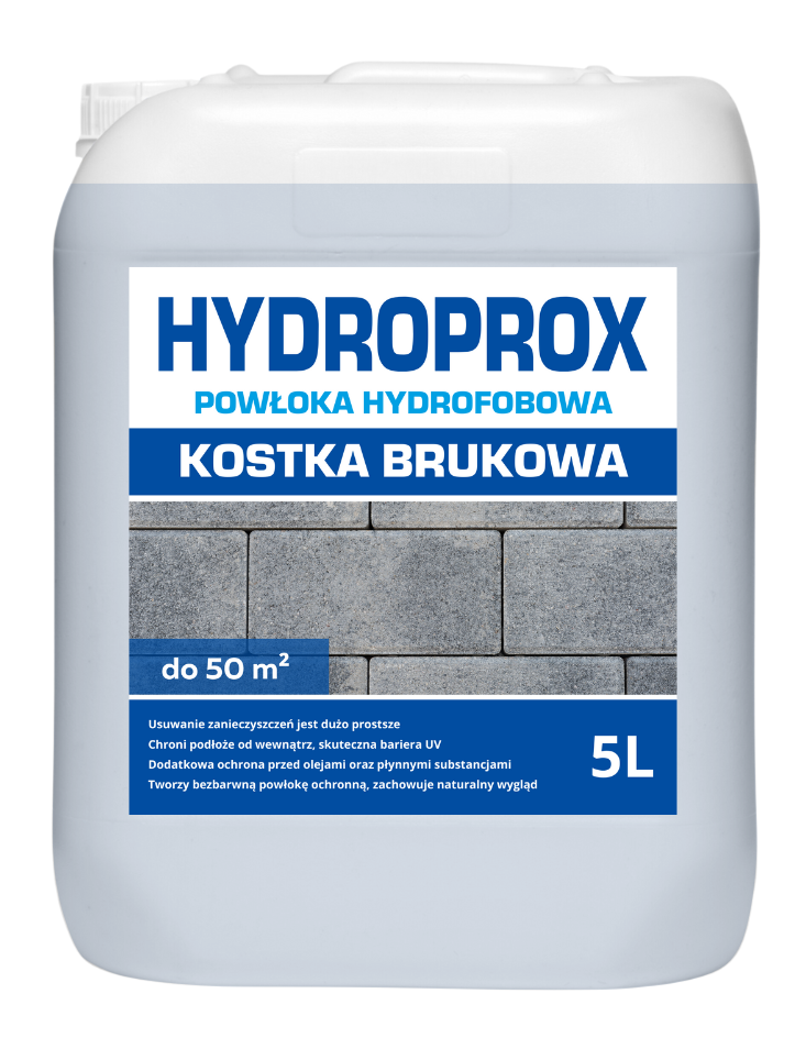 HYDROPROX hydrophobic coating paving stones