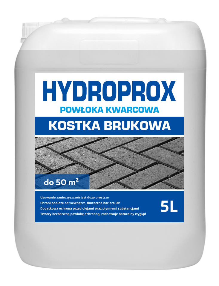 HYDROPROX quartz coating paving stones