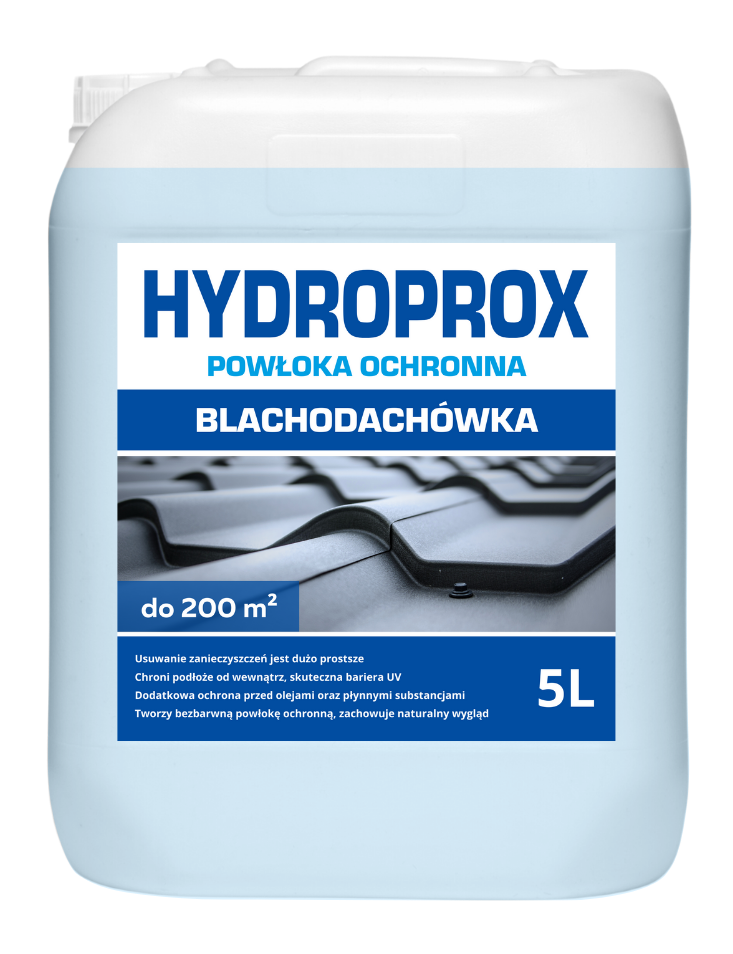 HYDROPROX protective coating metal roof tile