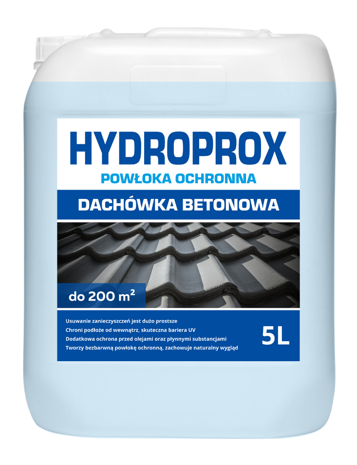 HYDROPROX protective coating concrete roof tile