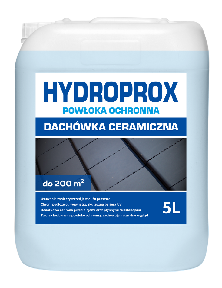 HYDROPROX protective coating ceramic roof tile