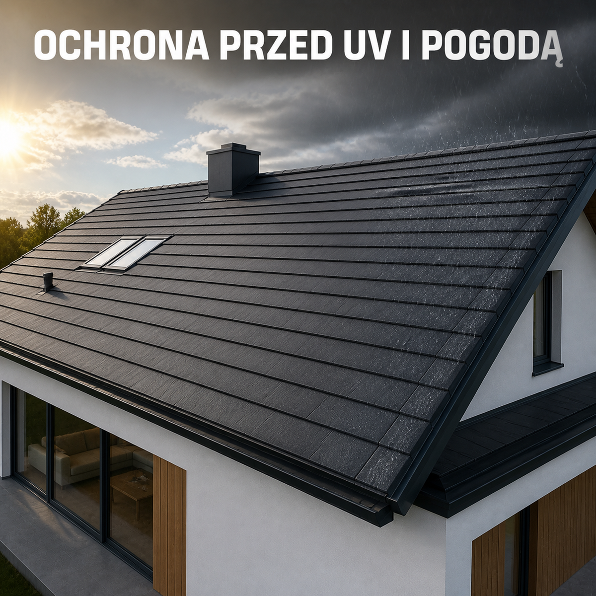HYDROPROX protective coating ceramic roof tile