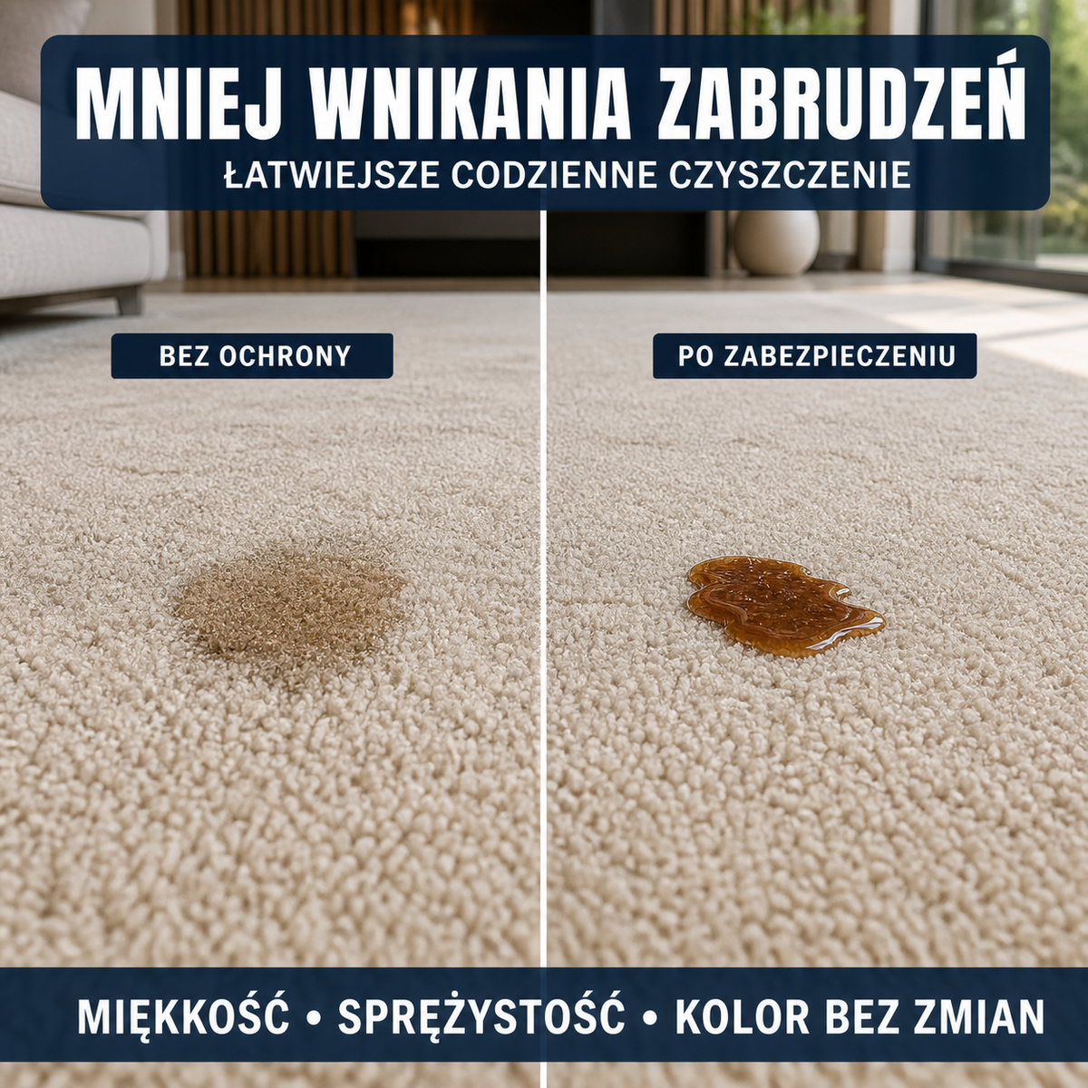 HYDROPROX protective coating carpet