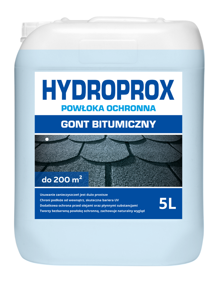 HYDROPROX protective coating bituminous shingle