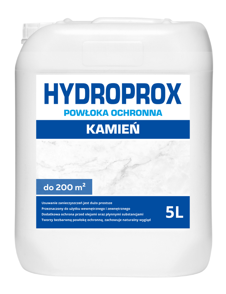 HYDROPROX protective coating decorative stone