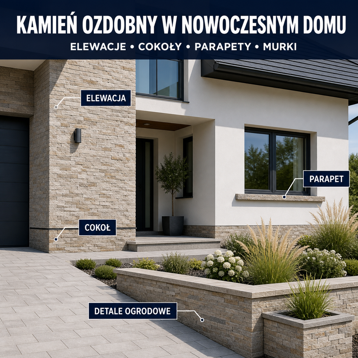 HYDROPROX protective coating decorative stone