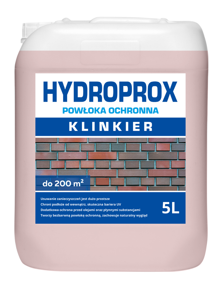 HYDROPROX protective coating clinker brick