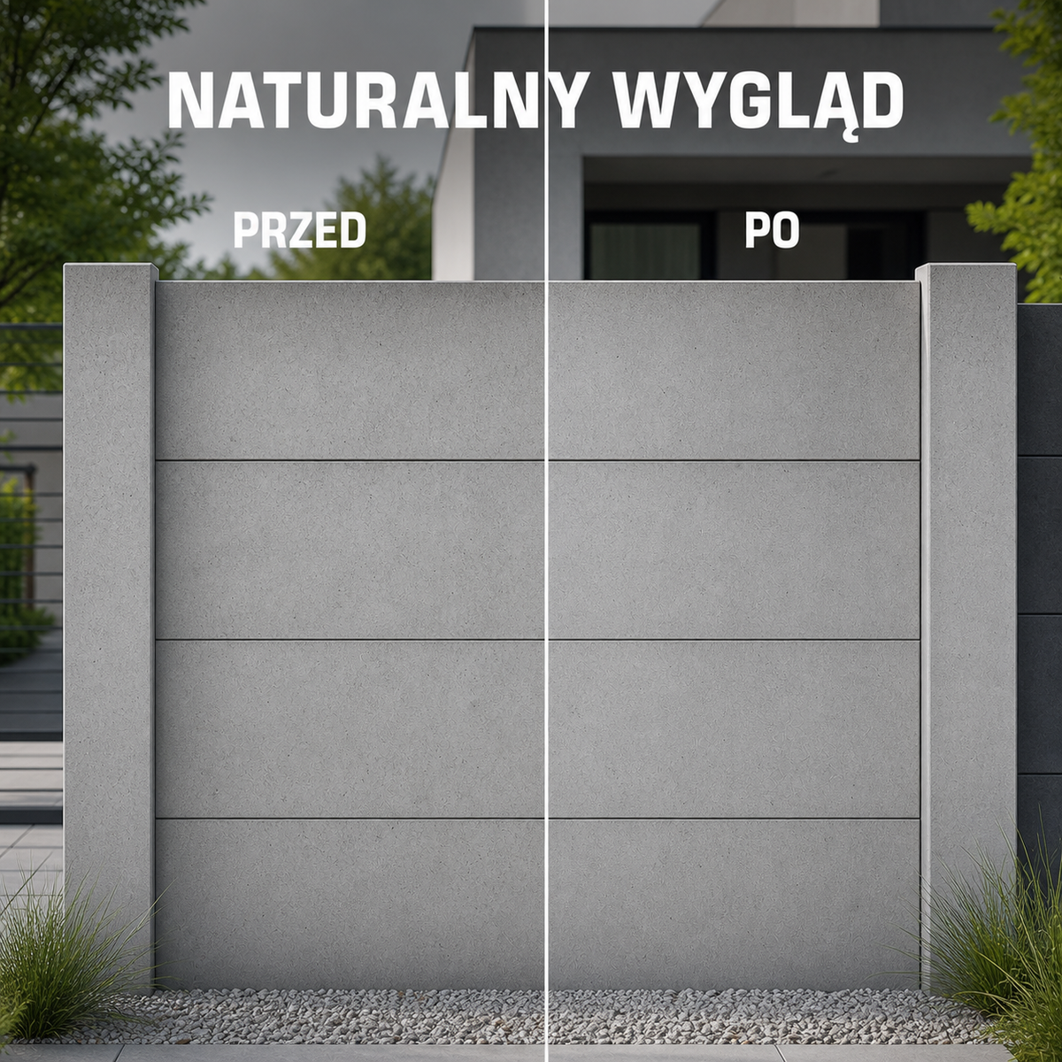 HYDROPROX protective coating concrete fence