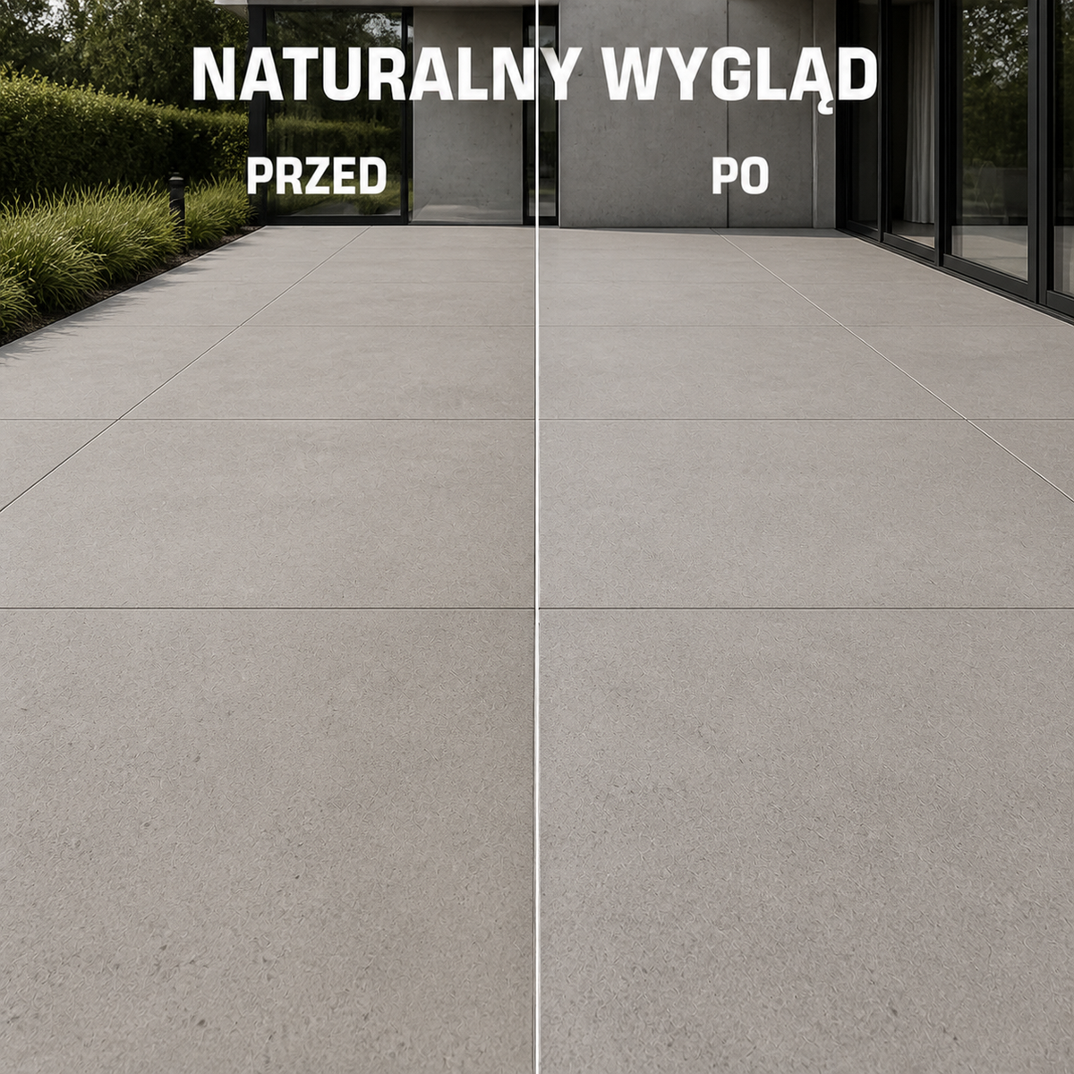 HYDROPROX protective coating concrete terrace slabs