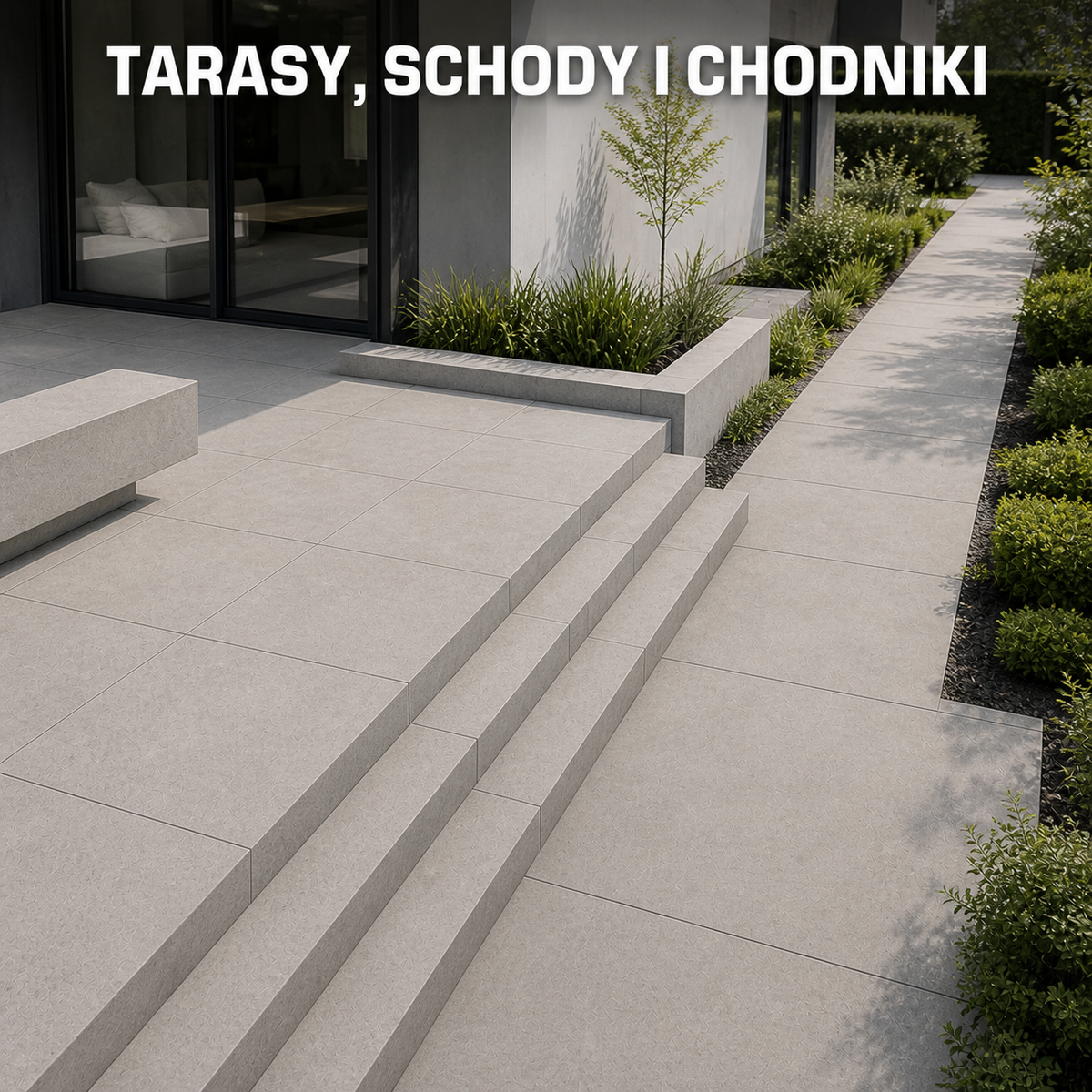 HYDROPROX protective coating concrete terrace slabs