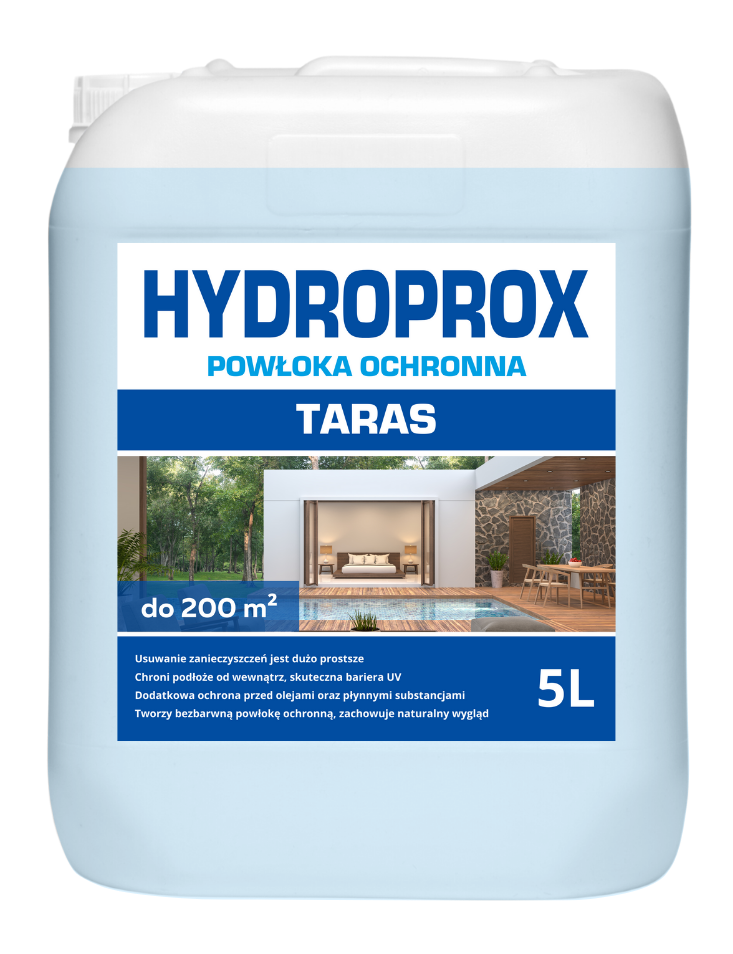 HYDROPROX protective coating terrace