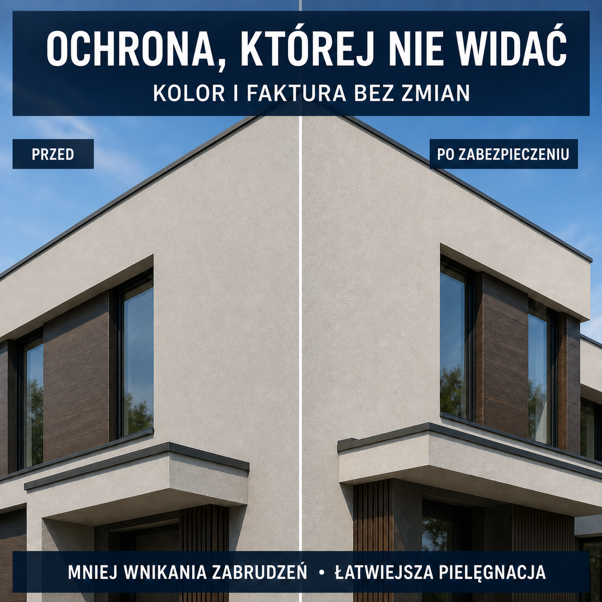 HYDROPROX protective coating facade plaster