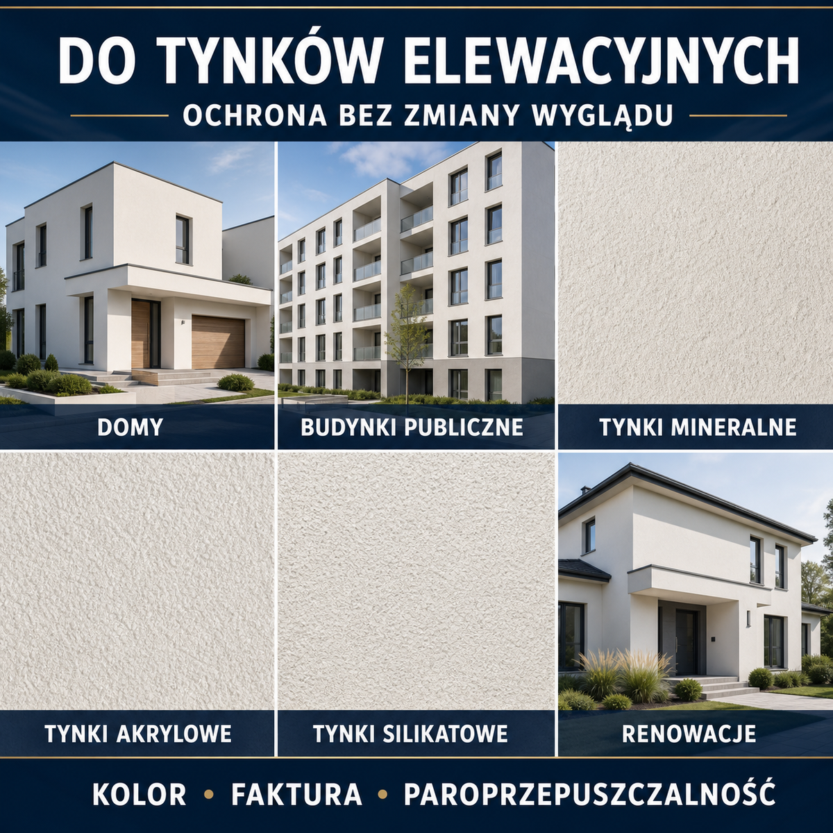 HYDROPROX protective coating facade plaster