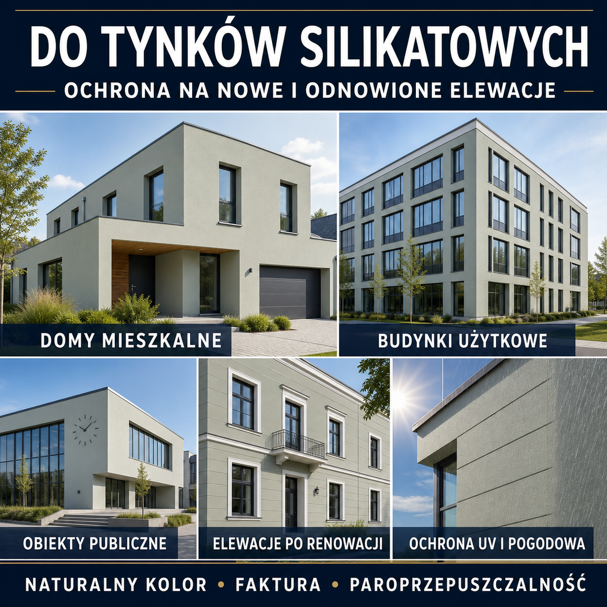 HYDROPROX protective coating silicate facade plaster