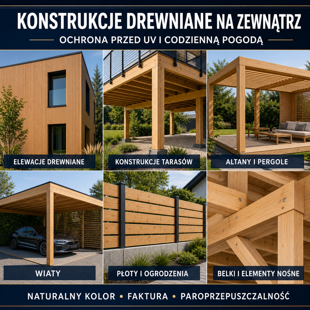 HYDROPROX polymer coating wooden structures